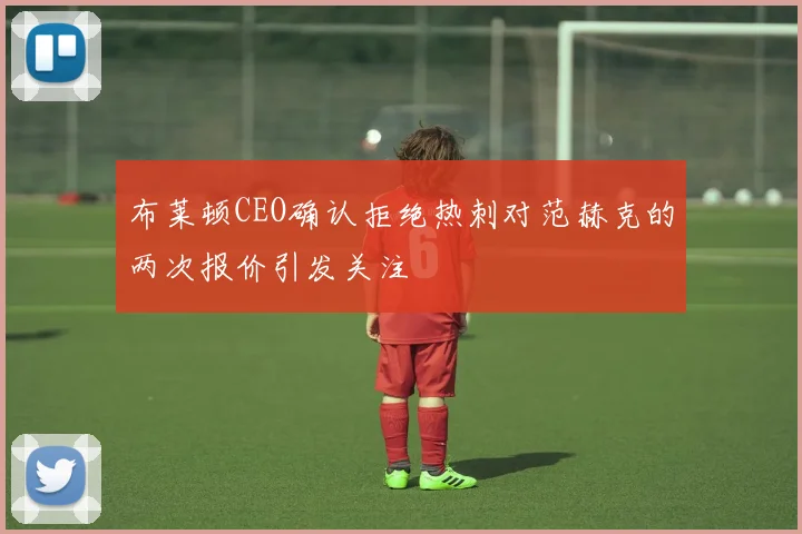 布莱顿CEO确认拒绝热刺对范赫克的两次报价引发关注