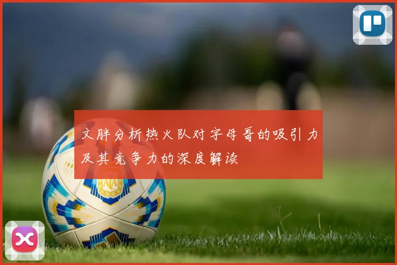 文胖分析热火队对字母哥的吸引力及其竞争力的深度解读